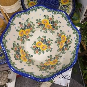 Polish Pottery Viki Bowl